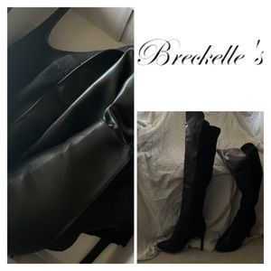 Breckelle’s Over The Knee 4in Heeled Boots